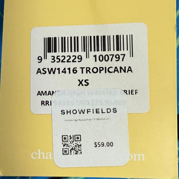 Charlie Holiday Amanda High Waisted Floral Bikini Bottom Size XS New with Tag - Picture 6 of 6